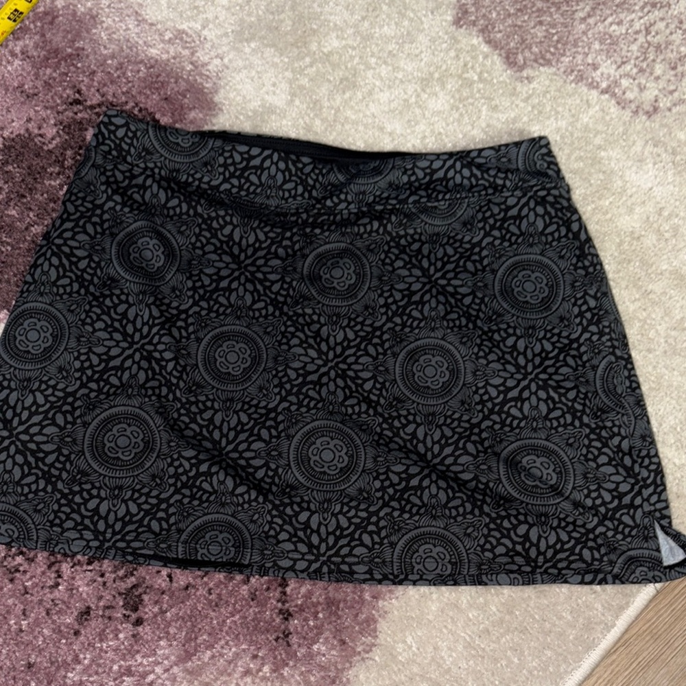 Tranquility by Colorado Clothing Black and White Mini Skorts for Night Out